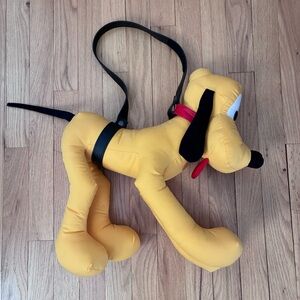Vintage Disney Pluto Autograph Hound
Stuffed Toy with Black Carry Strap, ‘90